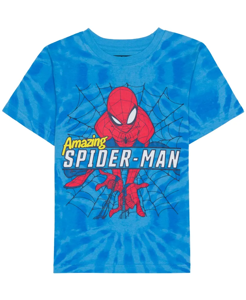 Spider-Man Toddler and Little Boys Short Sleeve Graphic T-shirt