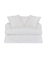 Ciara 53" Upholstered Chair and A Half