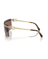 Miu Miu Women's Sunglasses, Mirror Mu 50ZS