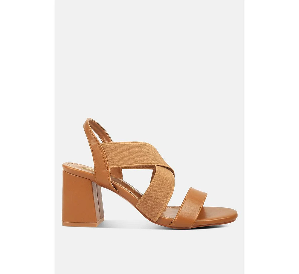 Women's Comfortable Straps Block Heel Sandals