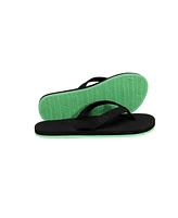 Indosole Men's Men s Flip Flops Sneaker Sole