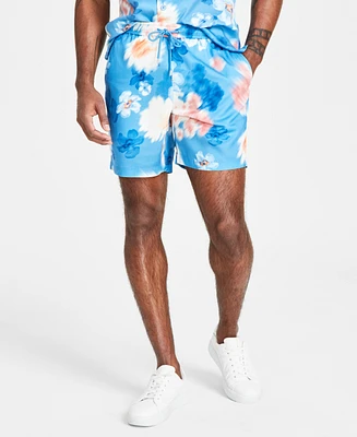 I.n.c. International Concepts Men's Jackson Regular-Fit Floral-Print 7" Shorts, Created for Macy's