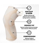 Powerlix Large Compression Knee Sleeve: Ultimate Support for Active Lifestyles and Injuries