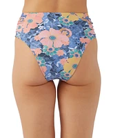 O'Neill Juniors' Jadia Floral Long Beach Bikini Bottoms