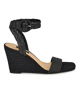 Nine West Women's Nerisa Woven Wedge Sandals