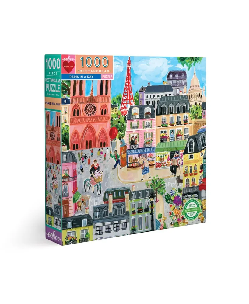 Eeboo Piece and Love Paris in a Day Puzzle