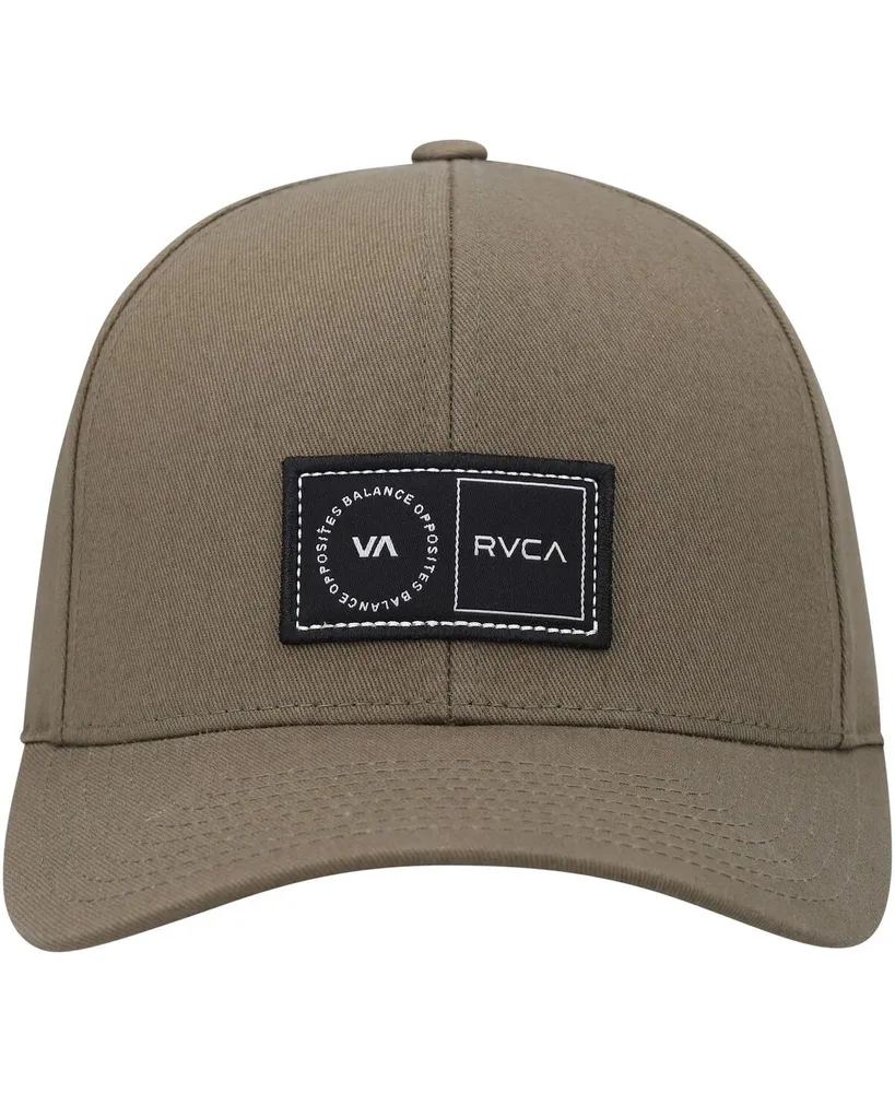Men's Rvca Olive Platform Snapback Hat