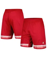 Men's adidas Scarlet Nebraska Huskers Swingman Replica Basketball Shorts