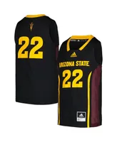 Big Boys adidas #22 Black Arizona State Sun Devils Swingman Jersey