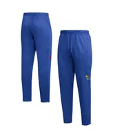 Men's adidas Royal Kansas Jayhawks 2023 Travel Aeroready Tapered Pants