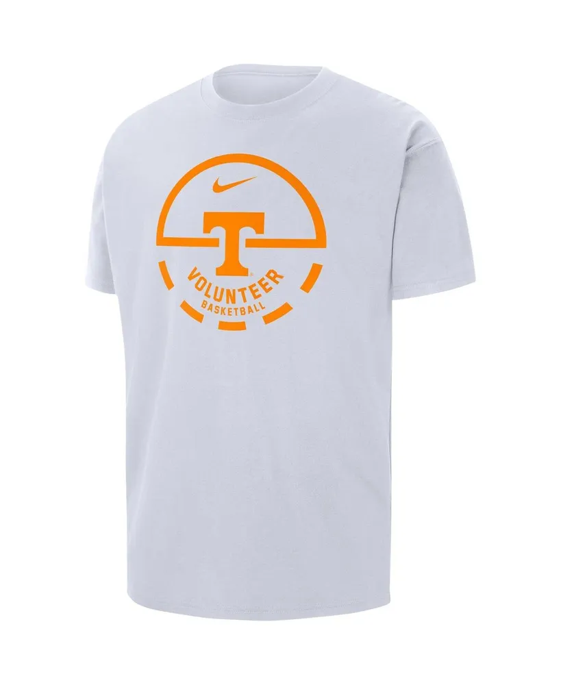 Men's Nike White Tennessee Volunteers Free Throw Basketball T-shirt