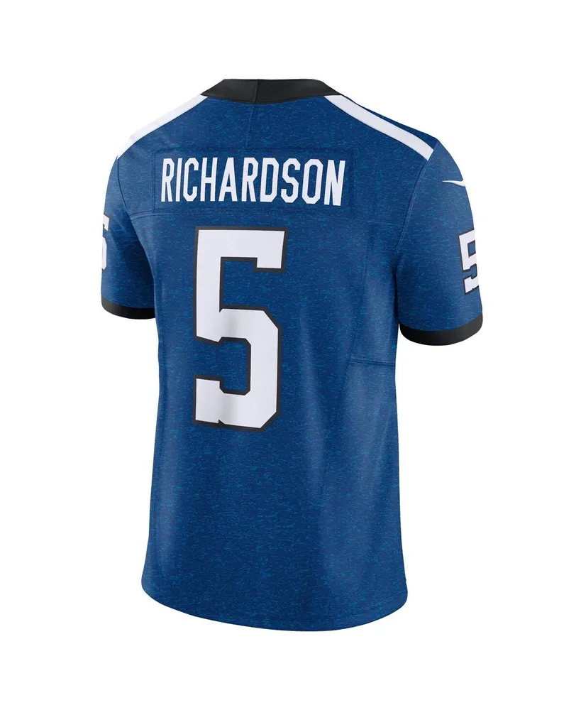 Men's Nike Anthony Richardson Royal Indianapolis Colts Alternate Vapor F.u.s.e. Limited Jersey