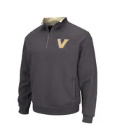 Men's Colosseum Charcoal Vanderbilt Commodores Tortugas Quarter-Zip Jacket