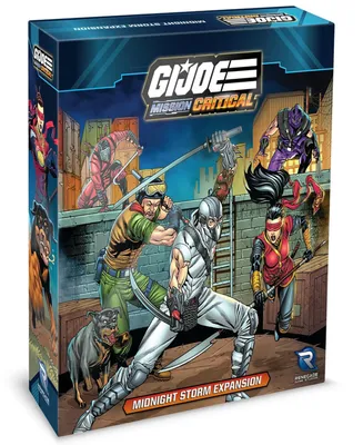 G.i. Joe Mission Critical Midnight Storm Expansion Boardgame