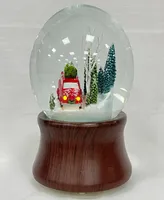 Ashfield & Harkness Red Truck Special Delivery Snow Globe