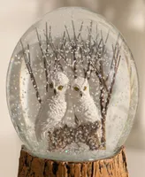 Ashfield & Harkness Snowy Owls Snow Globe