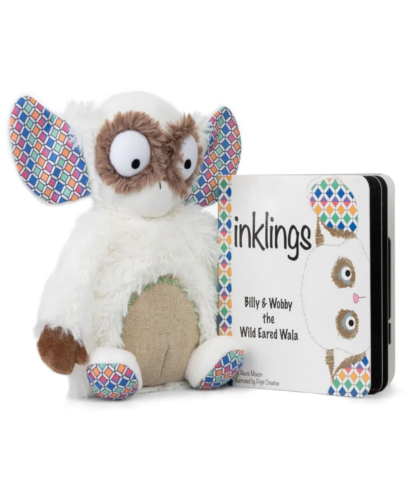 Inklings Baby Toddler Plush Toy with Board Book Set