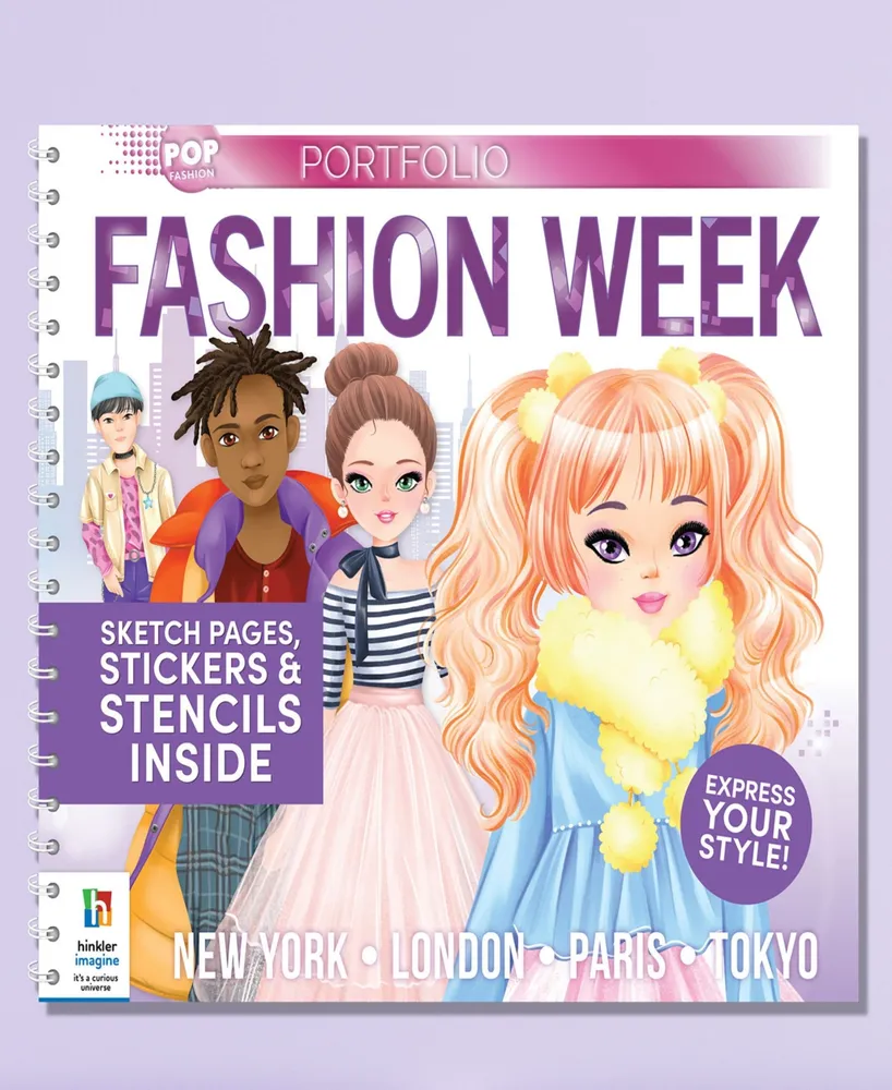 Kaleidoscope Pop Fashion Portfolio Fashion Week Kit