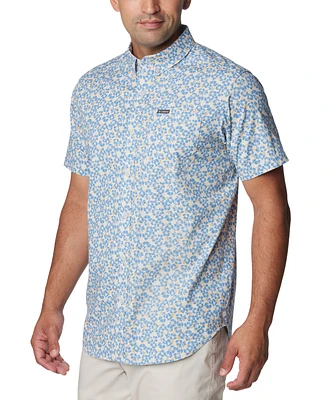 Columbia Men's Rapid Rivers Printed Short Sleeve Shirt