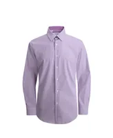 Duchamp London Men's Micro Gingham Dress Shirt