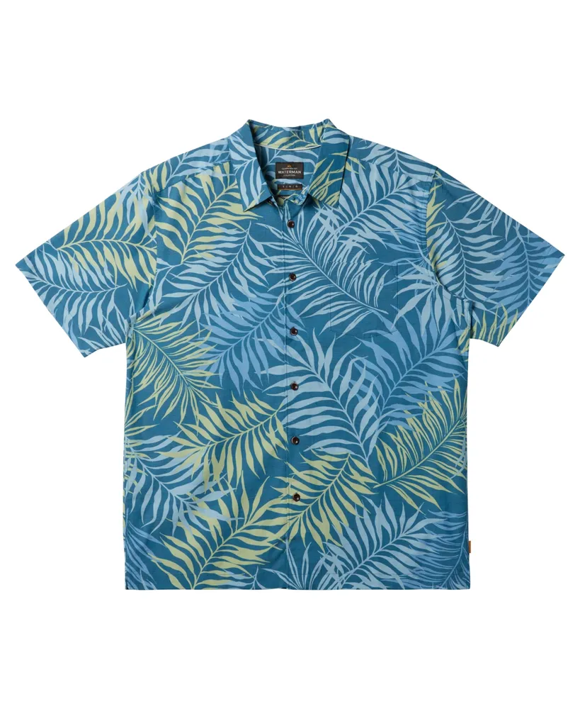 Quiksilver Waterman Men's Wild Fern Short Sleeve Shirt