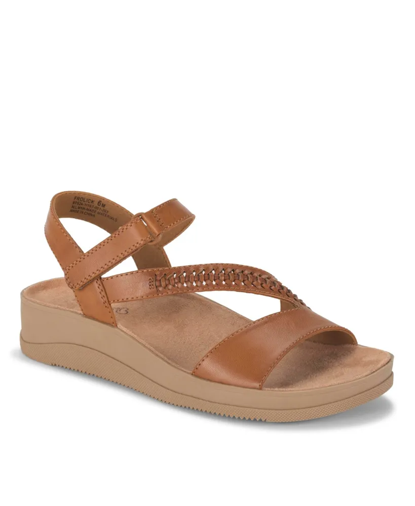 Baretraps Women's Frolick Asymmetrical Wedge Sandals