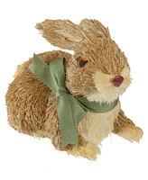 Northlight 7" Sisal Rabbit Easter Figure