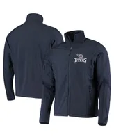 Men's Dunbrooke Navy Tennessee Titans Sonoma Softshell Full-Zip Jacket