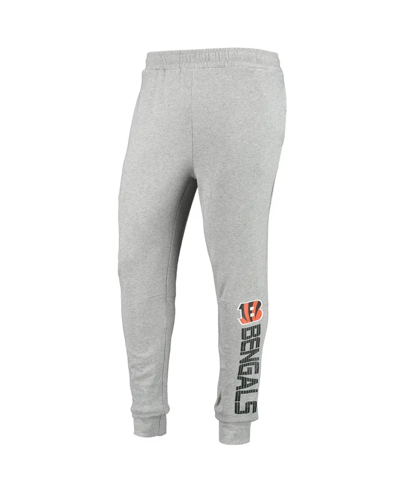 Men's Msx by Michael Strahan Heathered Gray Cincinnati Bengals Jogger Pants