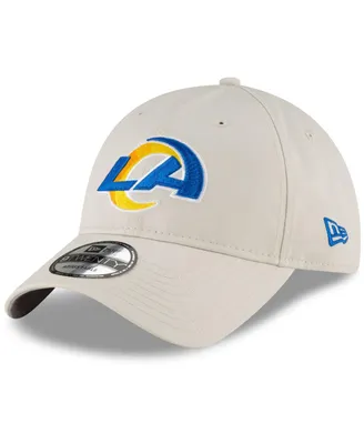 Men's New Era Khaki Los Angeles Rams Db Playmaker 9TWENTY Adjustable Hat