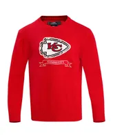 Men's Pro Standard Red Kansas City Chiefs Prep Knit Sweater