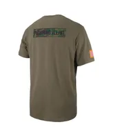 Men's Nike Olive Illinois Fighting Illini Military-Inspired Pack T-shirt