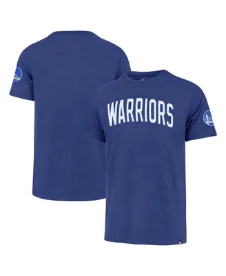 Men's '47 Brand Royal Golden State Warriors Franklin Fieldhouse T-shirt