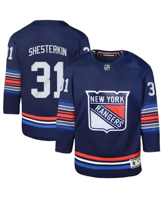 Big Boys Igor Shesterkin Navy New York Rangers Alternate Premier Player Jersey