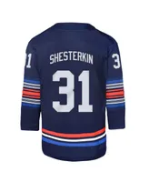 Big Boys Igor Shesterkin Navy New York Rangers Alternate Premier Player Jersey