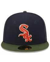 Men's New Era Navy Chicago White Sox Sprouted 59FIFTY Fitted Hat