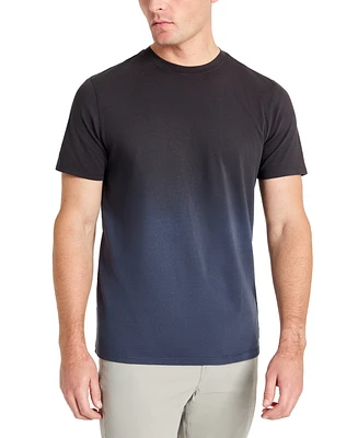 Kenneth Cole Men's 4-Way Stretch Dip-Dyed T-Shirt