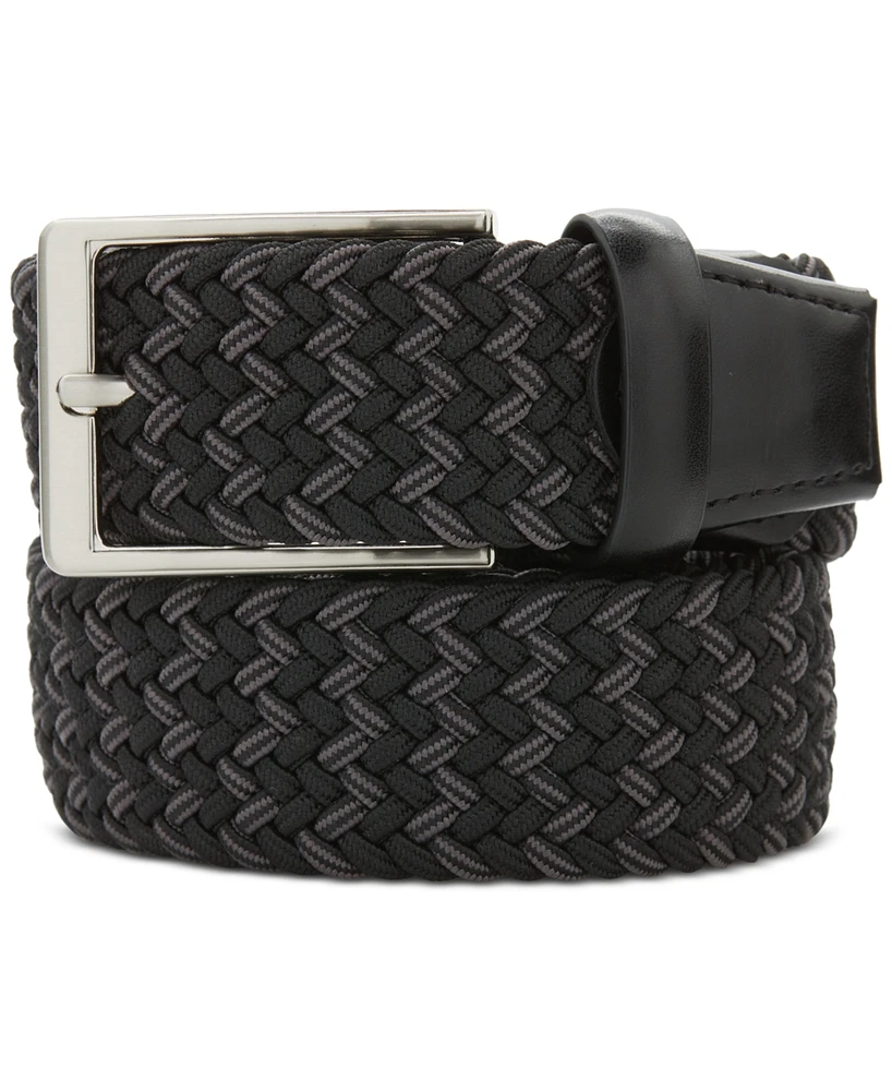 Perry Ellis Portfolio Men's Stretch Webbing Belt
