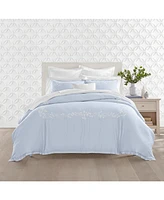 Charter Club Garden Stems 3-Pc. Duvet Cover Set, Full/Queen, Exclusively at Macy's