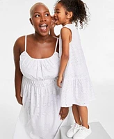 On 34th Mommy Me Cotton Eyelet Smocked Waist Dress Created For Macys