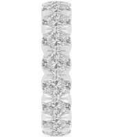 Diamond Oval-Cut Eternity Band (5 ct. t.w.) 14k Gold (Also Platinum)