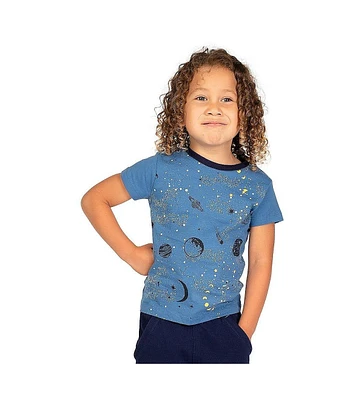 Mightly Toddler Fair Trade Organic Cotton Graphic Short Sleeve T-Shirt 2-pack