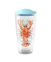 Tervis Sara Berrenson Atlantica Collection Made in Usa Double Walled Insulated Tumbler Travel Cup Keeps Drinks Cold & Hot, 24oz