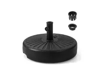 20 Inch Fillable Heavy-Duty Round Umbrella Base Stand