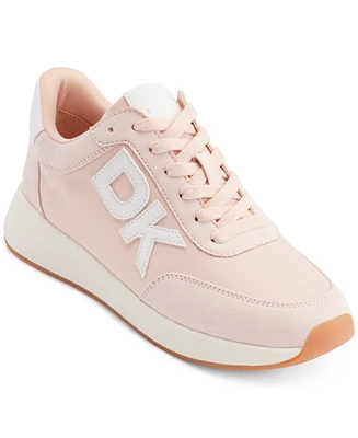 Dkny Oaks Logo Applique Athletic Lace Up Sneakers, Created for Macy's