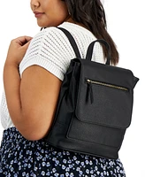 Style & Co Hudsonn Flap Backpack