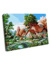 Painting by Numbers kit Grandma's house - Assorted Pre