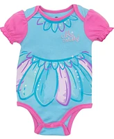 Sesame Street Baby Girls Abby Cadabby Costume Bodysuit and Hat Set Newborn