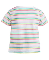 Epic Threads Big Girls Amelie Striped Twist-Front Top, Created for Macy's
