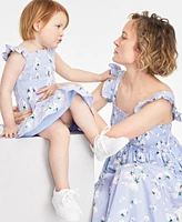 On 34th Mommy Me Cotton Smocked Midi Dress Created For Macys